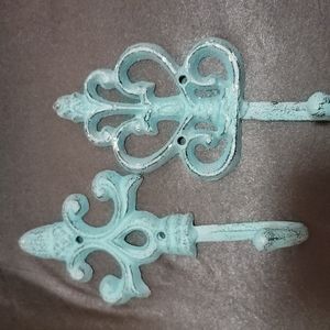 Steel wall hooks